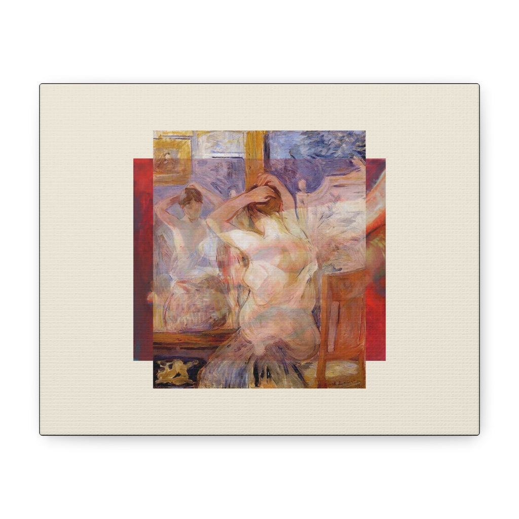 Obra en lienzo — Beso
