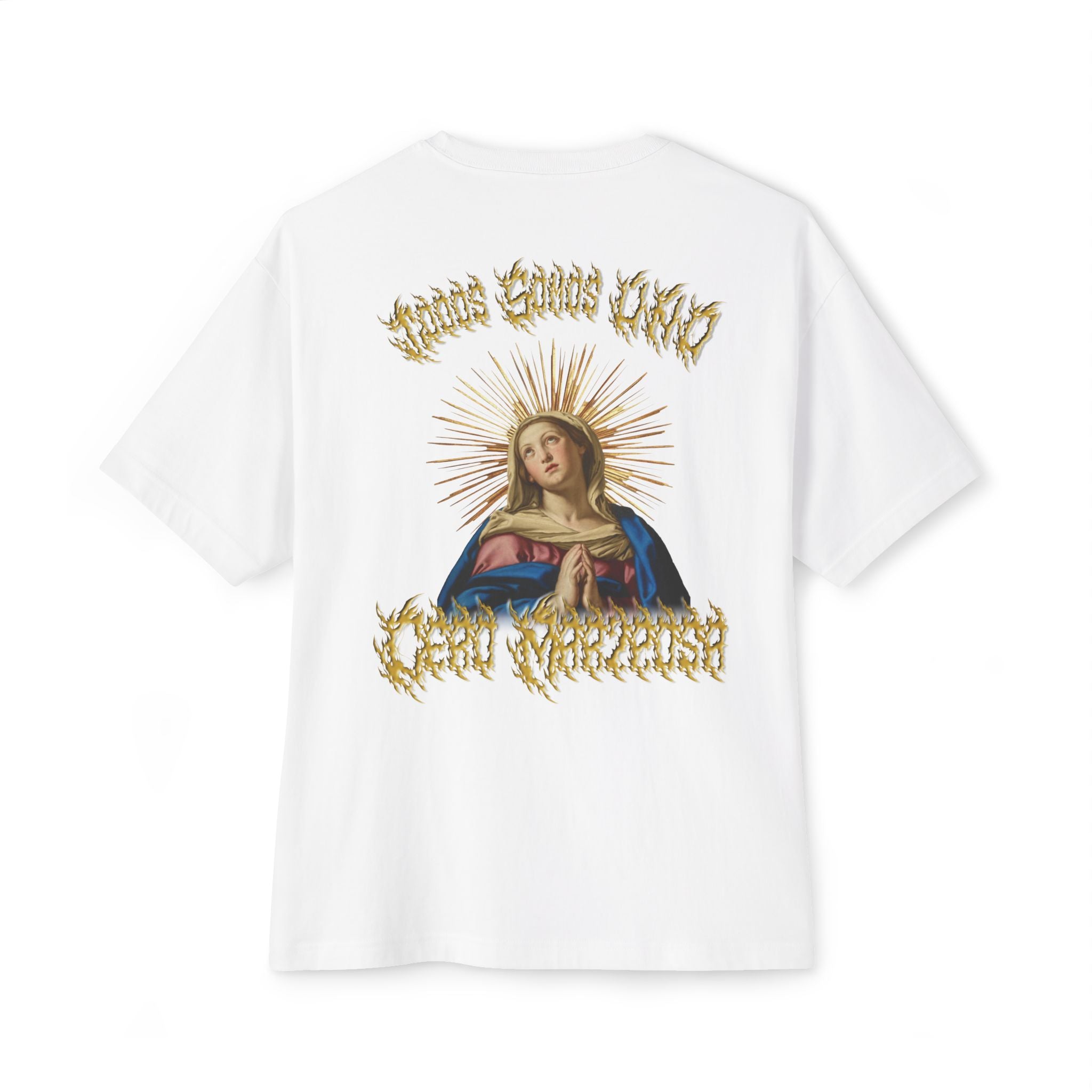 Playera Oversize Unisex — La Virgen en oración