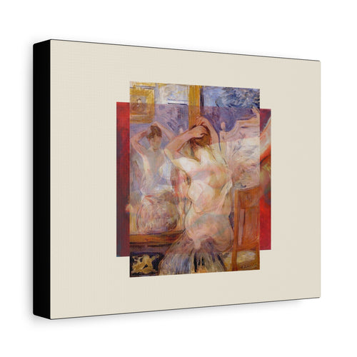 Obra en lienzo — Beso