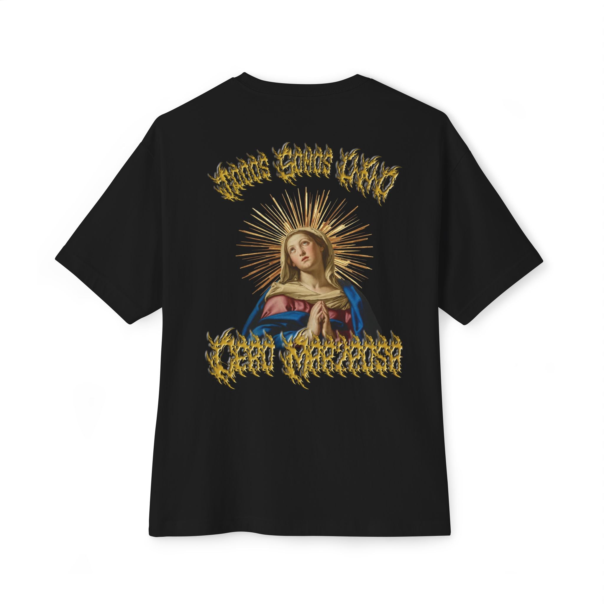 Playera Oversize Unisex — La Virgen en oración