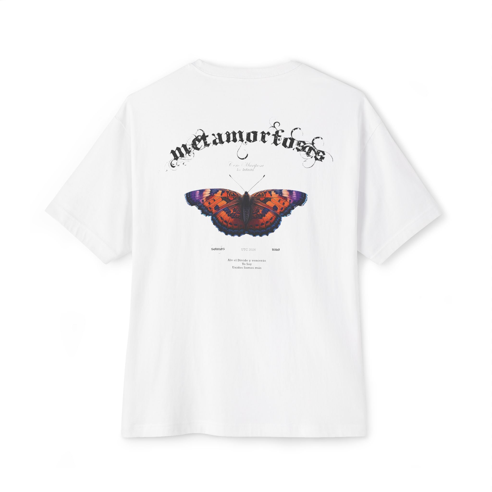 Playera Oversize Unisex — Metamorfosis